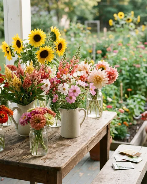 Flowers to grow for summer bouquets