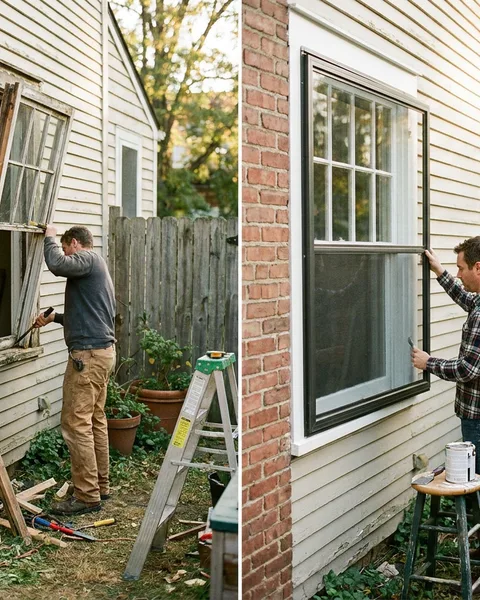 Replace or restore an old wood window