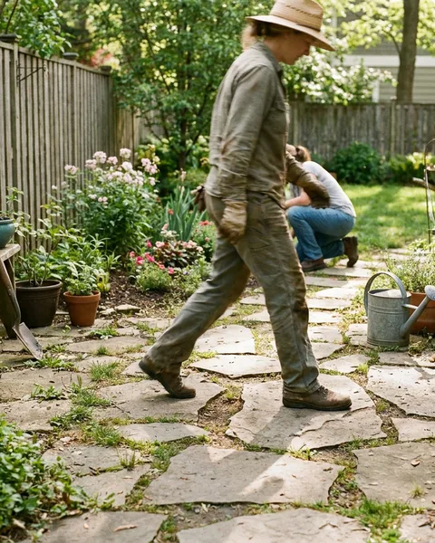 Stepping stones spaced to your stride