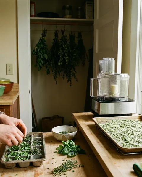 Three ways to save basil and thyme