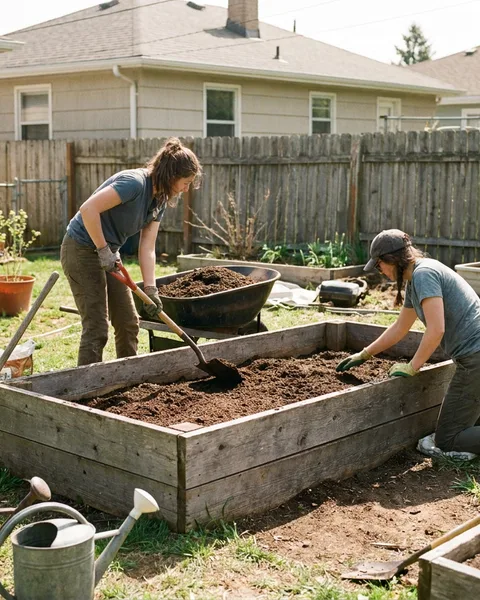 Build a raised bed you won't fight