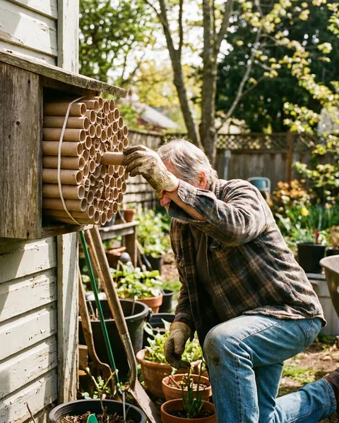 Mason bees: easy pollinators with no hive