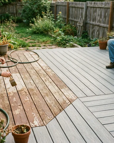 Wood or composite deck boards: the real cost