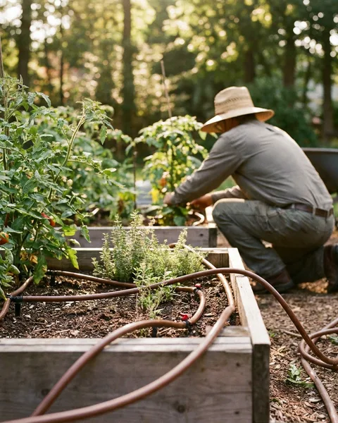 Drip irrigation: water the roots, not the driveway