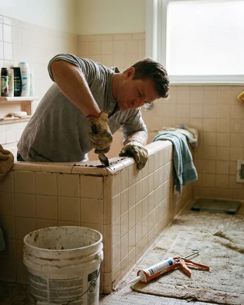 Regrout and recaulk in one afternoon