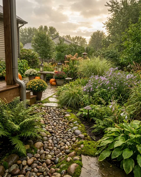 Make your yard drainage look planned