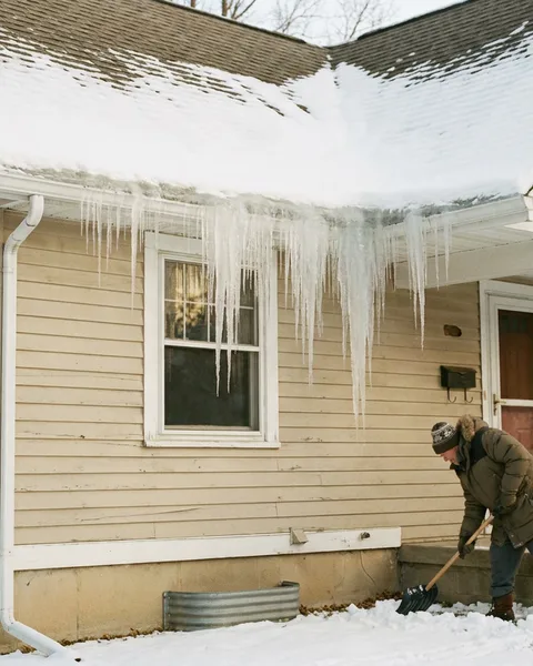 Why ice dams form and how venting helps