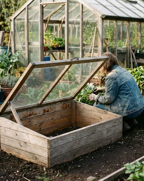Cold frame or greenhouse: pick the small box