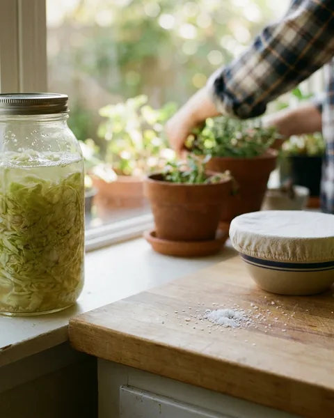 Fermenting in a Jar: Sauerkraut, Kimchi, Hot Sauce