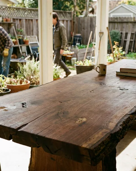 Building a Live-Edge Slab Table That Won't Crack